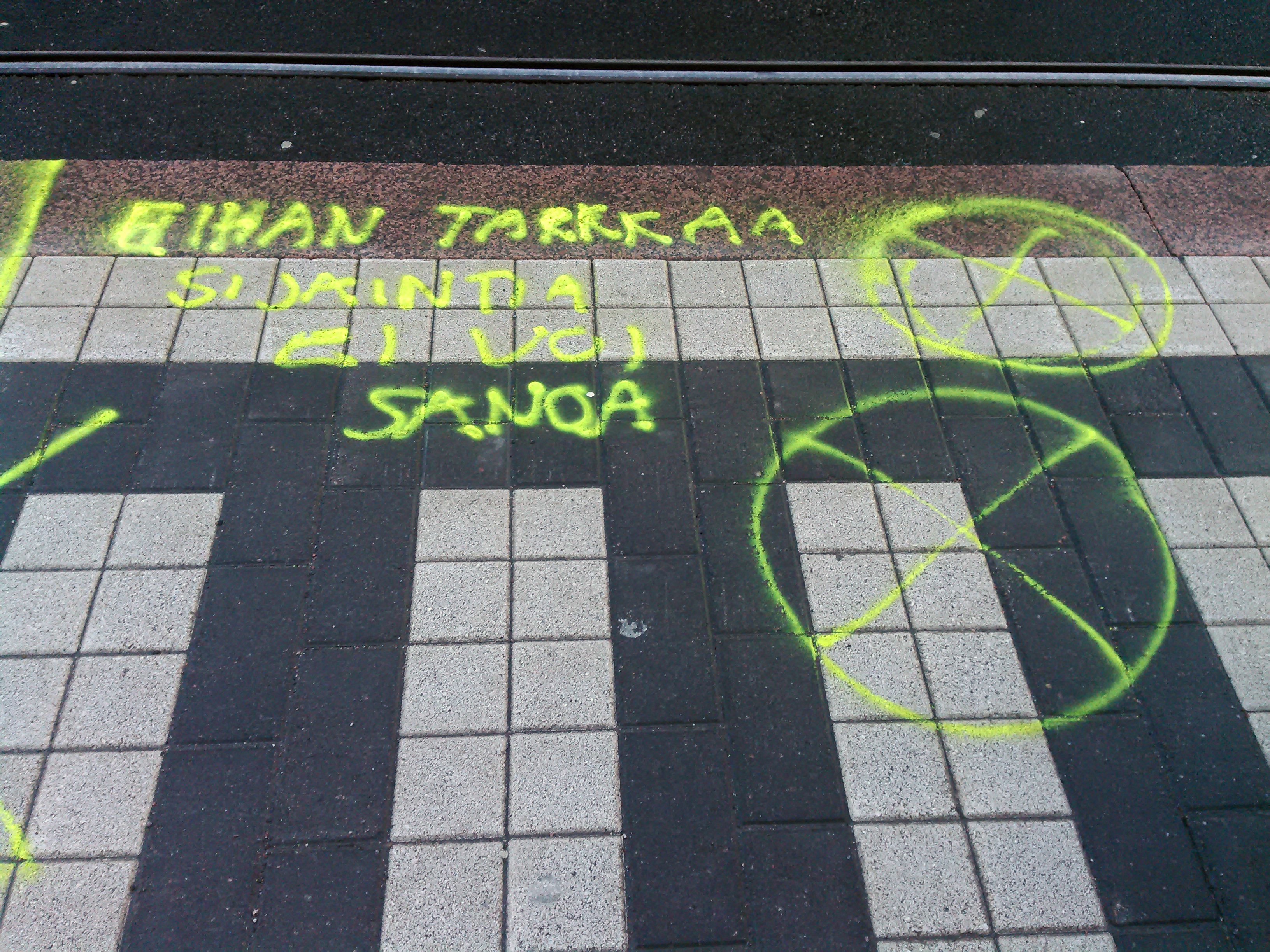 Tarkkaa sijaintia ei voi sanoa